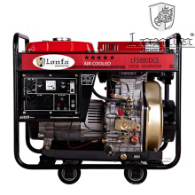 Kama Tipo 4kVA Generador Diesel Abierto con Ruedas